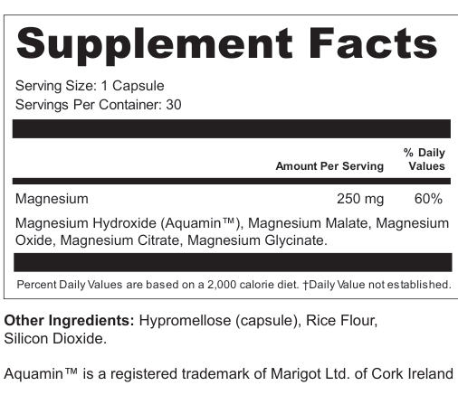 Supplement Facts for Stellar Veil